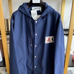 Lanvin 20SS Navy Hoodie Jacket